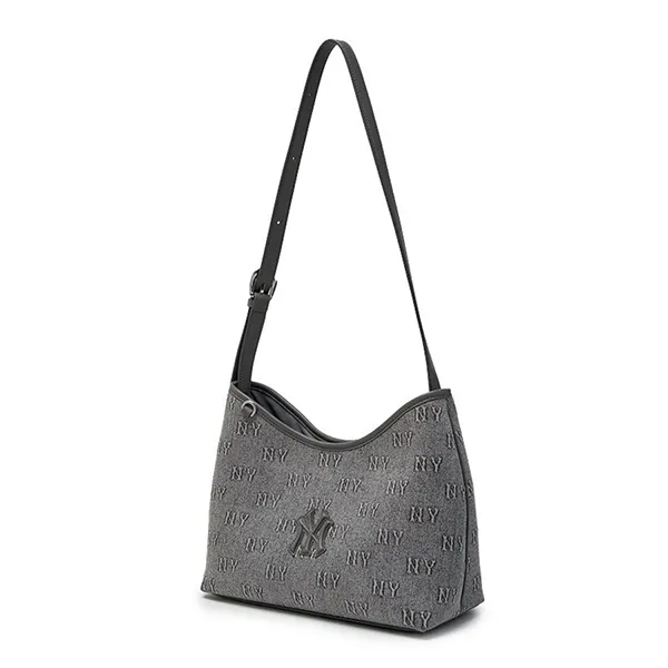 Túi Đeo Chéo Nữ MLB Monogram New York Yankees 3ABMMD16N-50CGL Màu Xám