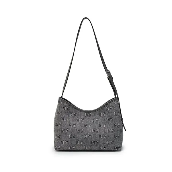 Túi Đeo Chéo Nữ MLB Monogram New York Yankees 3ABMMD16N-50CGL Màu Xám
