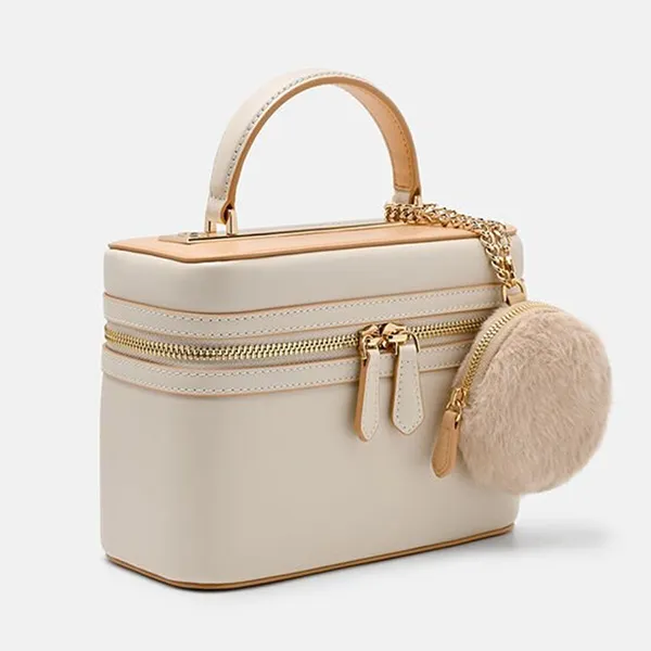 Túi Đeo Vai Nữ Pedro Ari Boxy Shoulder Bag PW2-76390057-10 Multi Màu Kem/Be