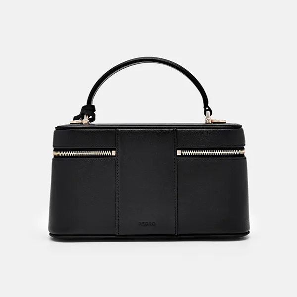 Túi Đeo Chéo Nữ Pedro Ari Leather Shoulder Bag - Black PW2-75940008_BLACK_S Màu Đen