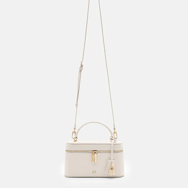 Túi Đeo Chéo Nữ Pedro Ari Leather Shoulder Bag - Chalk PW2-75940008_CHALK_S Màu Trắng