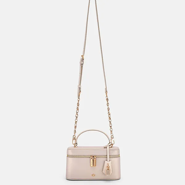 Túi Đeo Chéo Nữ Pedro Ari Leather Shoulder Bag - Champagne PW2-75940008-1_CHAMPG_S Màu Be