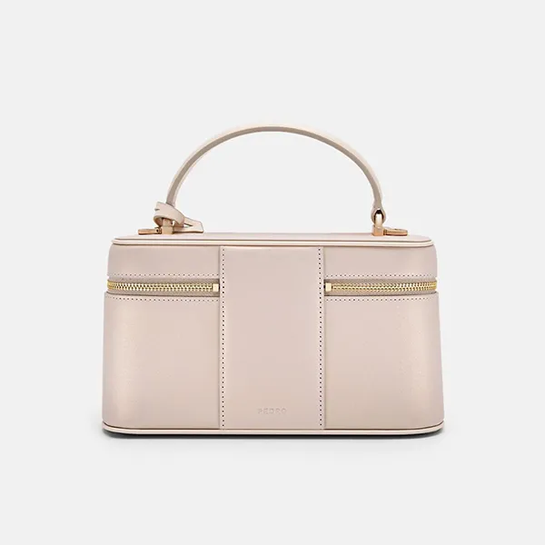 Túi Đeo Chéo Nữ Pedro Ari Leather Shoulder Bag - Champagne PW2-75940008-1_CHAMPG_S Màu Be