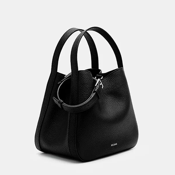 Túi Đeo Chéo Nữ Pedro Dana Bucket Bag - Black PW2-15060012_BLACK_S Màu Đen
