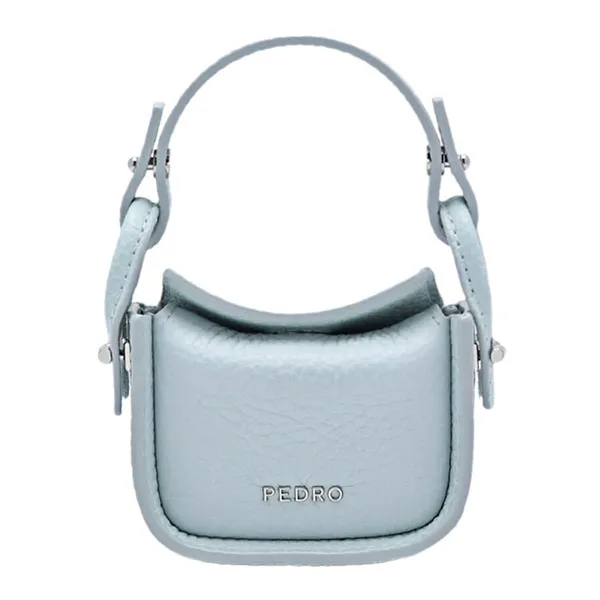 Túi Đeo Chéo Nữ Pedro Demi Micro Crossbody Bag PW4-95210017 Light Blue Màu Xanh Nhạt
