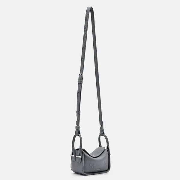 Túi Đeo Chéo Nữ Pedro Demi Mini Crossbody Bag PW4-95210012-2 Grey Màu Xám