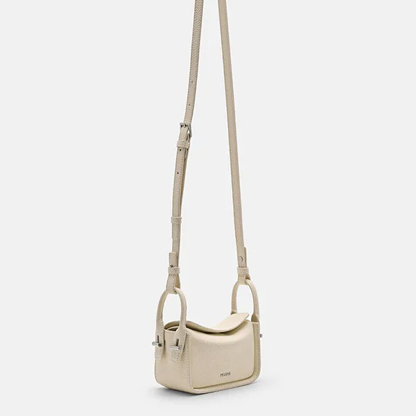 Túi Đeo Chéo Nữ Pedro Demi Mini Crossbody Bag PW4-95210012 Chalk Màu Kem