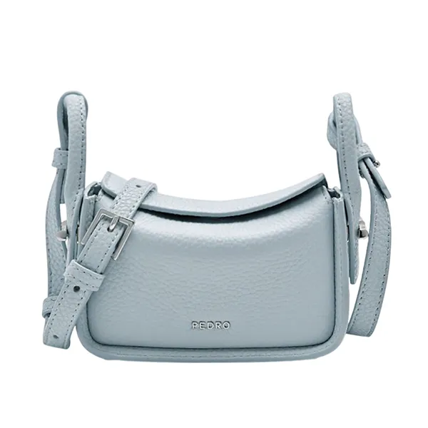 Túi Đeo Chéo Nữ Pedro Demi Mini Crossbody Bag PW4-95210012 Light Blue Màu Xanh Nhạt