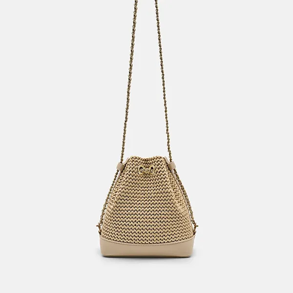 Túi Đeo Chéo Nữ Pedro Icon Raffia Mini Bucket Bag - Sand 2,599,000 PW2-15210022_SAND_XS Màu Be