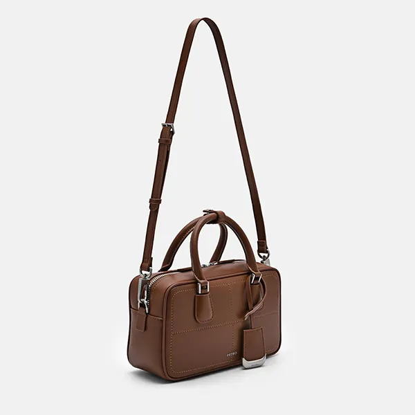 Túi Đeo Chéo Nữ Pedro Seren Bowling Bag - Cognac PW2-65060007-1_COGNAC_S Màu Nâu