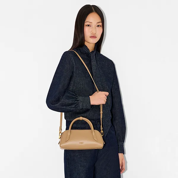 Túi Đeo Chéo Nữ Pedro Serif Handbag PW2-55210048 Màu Camel