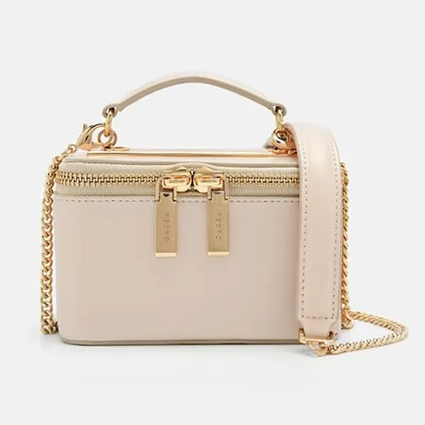 Túi Đeo Chéo Pedro Ari Leather Mini Vanity PW4-66500011-8_CHAMPG_XS Màu Champagne