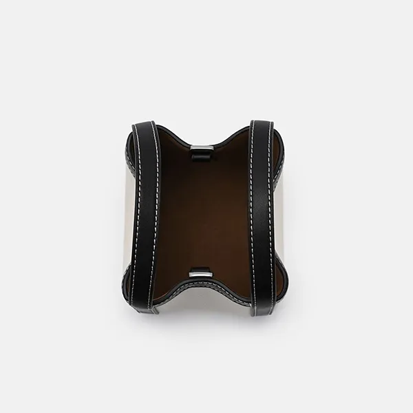 Túi Đeo Chéo Pedro Dana Canvas Pouch - Black Canvas PW4-95060004-1_BLK.CA_XS Màu Đen Kem