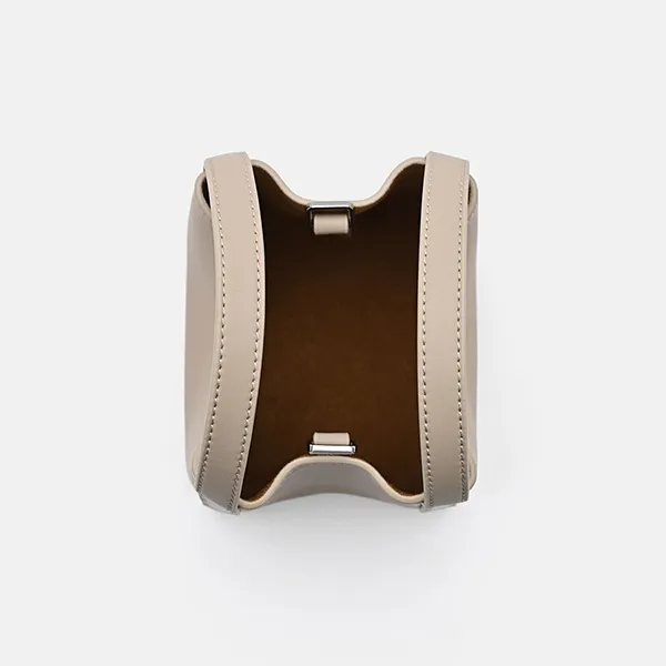 Túi Đeo Chéo Pedro Dana Leather Pouch - Light Taupe PW4-95060004_L.TAUP_XS Màu Be