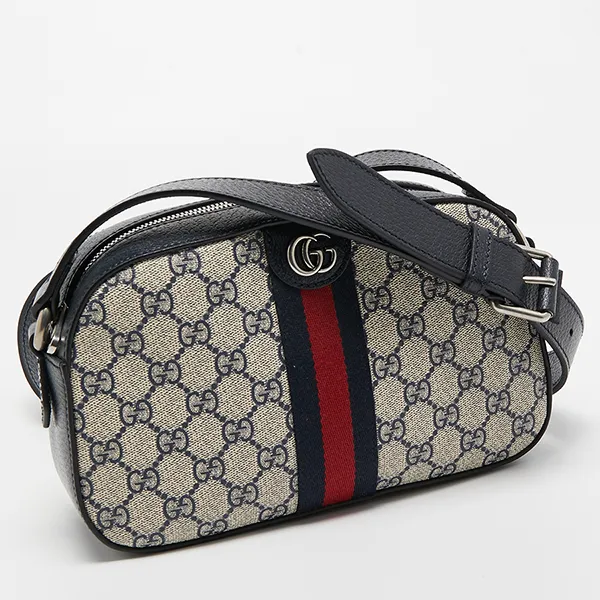 Túi Đeo Chéo Unisex Gucci Leather Ophidia Crossbody Bag Phối Màu