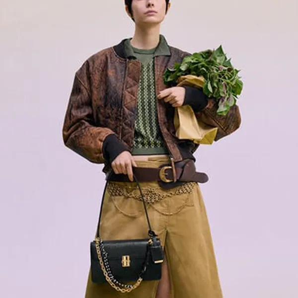 Túi Đeo Vai Nữ Charles & Keith CNK Acelynn Rope-Chain Shoulder Bag - Black CK2-20701632 Màu Đen