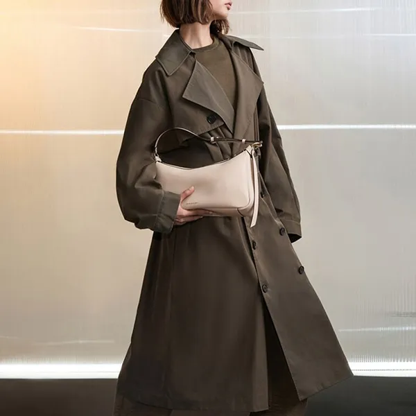 Túi Đeo Vai Nữ Charles & Keith CNK Calla Shoulder Bag - Oat CK2-20671783_OAT Màu Be