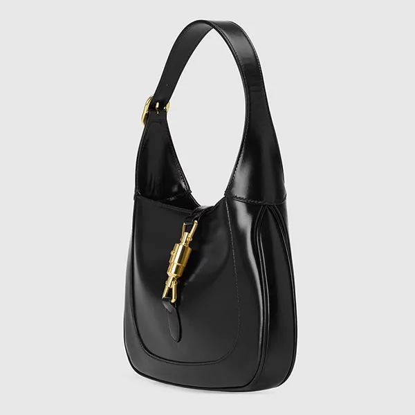 Túi Đeo Vai Nữ Gucci Jackie 1961 Small Shoulder Bag 'Black' 36709-10O0G-1000 Màu Đen