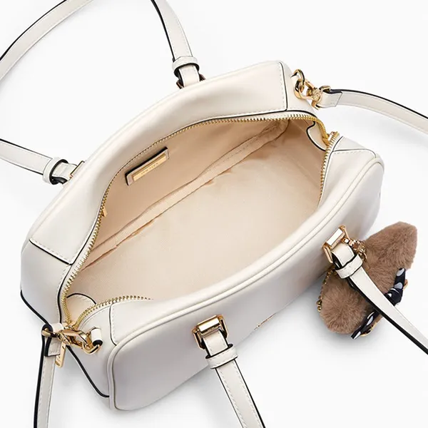 Túi Đeo Vai Nữ Lyn Betzy Ii M Shoulder Bag - Ivory L26CBWB007 Màu Trắng Kem