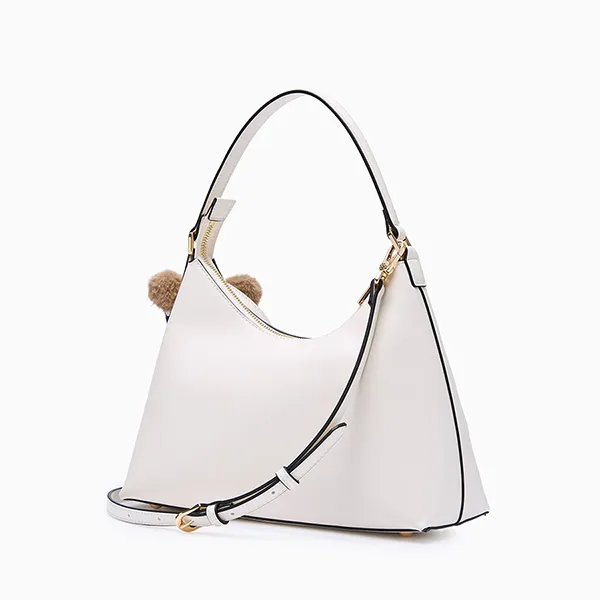 Túi Đeo Vai Nữ Lyn Betzy Ii S Shoulder Bag - Ivory L26CBWA193 Màu Trắng Kem