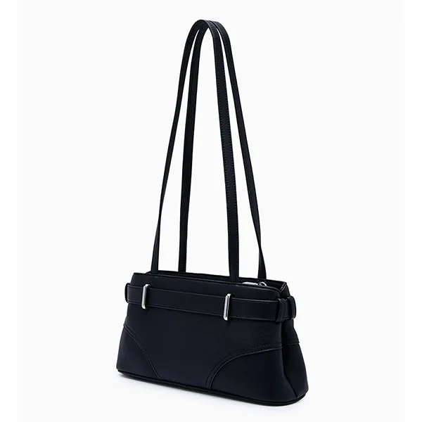 Túi Đeo Vai Nữ Lyn Dandi Shoulder Bag L26CBWA039 Black Màu Đen