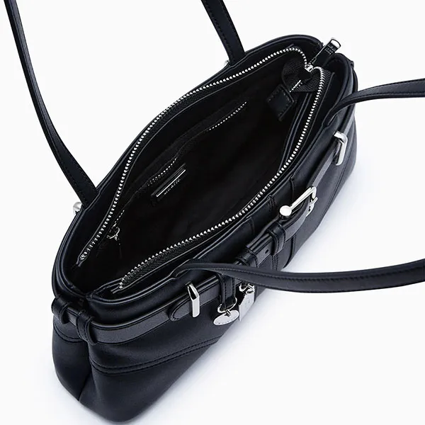 Túi Đeo Vai Nữ Lyn Dandi Shoulder Bag L26CBWA039 Black Màu Đen