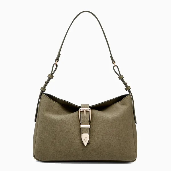Túi Đeo Vai Nữ Lyn Luky Lu M Shoulder Bag - Dark Green L26CBWB040 Màu Xanh Green