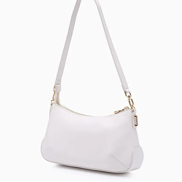 Túi Đeo Vai Nữ Lyn Luky Lu S Shoulder Bag - Ivory L26CBWB041 Màu Trắng Kem