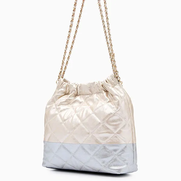 Túi Đeo Vai Nữ Lyn Monet Party Ii Infinite L Shoulder Bag L26CBWA062 Gold Màu Be/Xanh