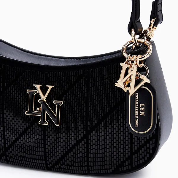 Túi Đeo Vai Nữ Lyn New Gastonia Rita Bead Shoulder Bag L25WBWA003 Black Màu Đen