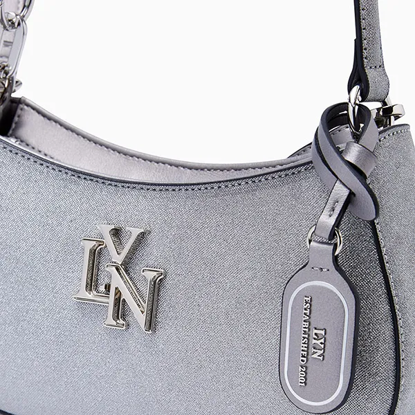 Túi Đeo Vai Nữ Lyn New Gastonia Rita Glitter Shoulder Bag L25WBWA004 Glitter Grey Màu Xám
