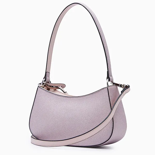 Túi Đeo Vai Nữ Lyn New Gastonia Rita Glitter Shoulder Bag L25WBWA004 Light Glitter Pink Màu Hồng Nhạt