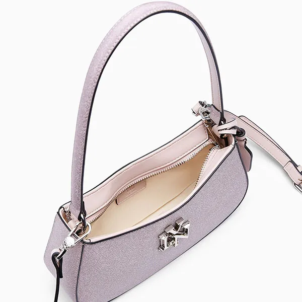 Túi Đeo Vai Nữ Lyn New Gastonia Rita Glitter Shoulder Bag L25WBWA004 Light Glitter Pink Màu Hồng Nhạt