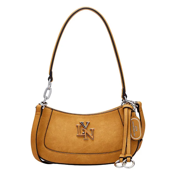 Túi Đeo Vai Nữ Lyn New Gastonia Rita Suede Shoulder Bag L25WBWA002 Brown Màu Nâu