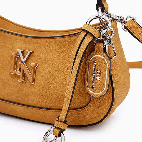 Túi Đeo Vai Nữ Lyn New Gastonia Rita Suede Shoulder Bag L25WBWA002 Brown Màu Nâu