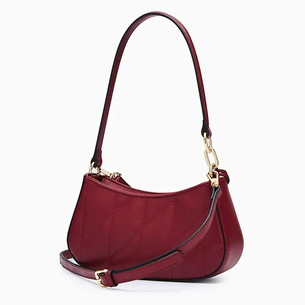Túi Đeo Vai Nữ Lyn New Gastonia Shoulder Bag LL24FBF108 Dark Red Màu Đỏ