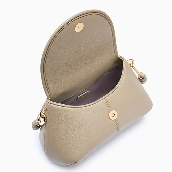 Túi Đeo Vai Nữ Lyn Pillow Flap Shoulder Bag L25FBWC007 Taupe Màu Nâu Xám