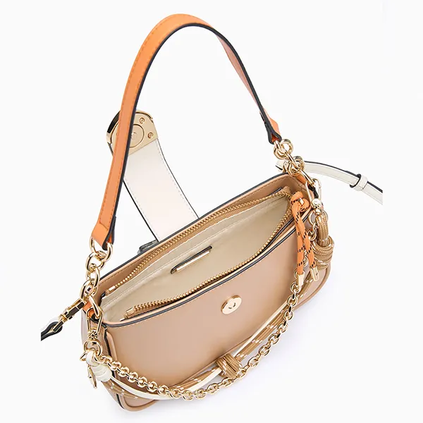 Túi Đeo Vai Nữ Lyn Re-Edit Explore Athella S Shoulder Bag L26CBWA120 Beige Màu Be