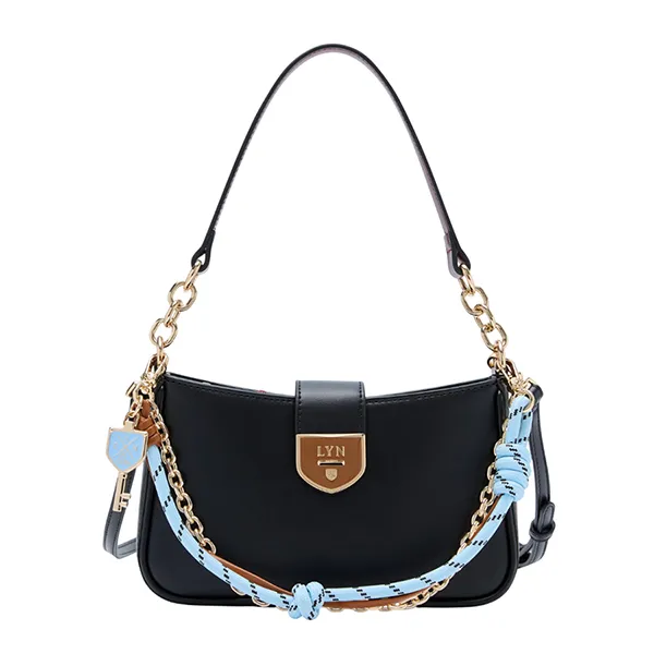 Túi Đeo Vai Nữ Lyn Re-Edit Explore Athella S Shoulder Bag L26CBWA120 Black Màu Đen