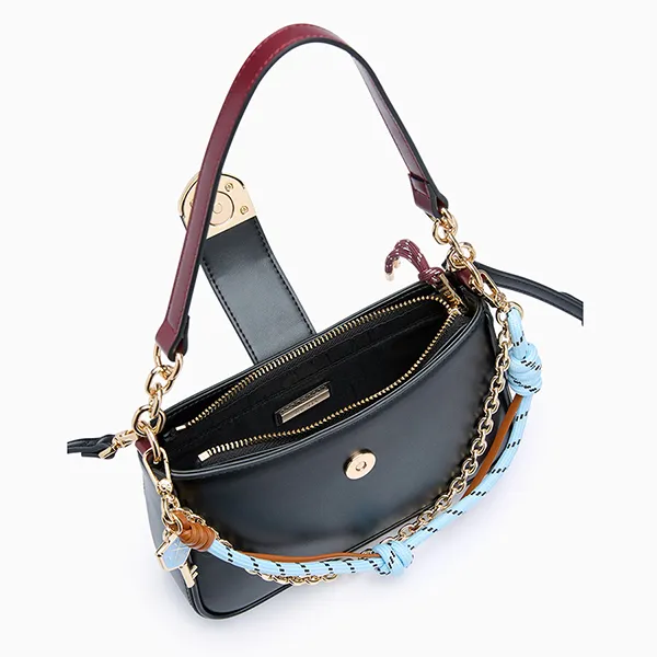 Túi Đeo Vai Nữ Lyn Re-Edit Explore Athella S Shoulder Bag L26CBWA120 Black Màu Đen