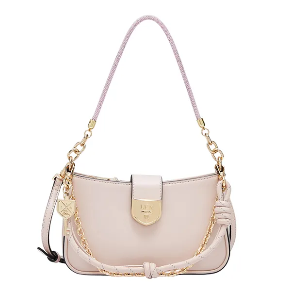 Túi Đeo Vai Nữ Lyn Re-Edit Explore Athella S Shoulder Bag L26CBWA120 Light Pink Màu Hồng Nhạt