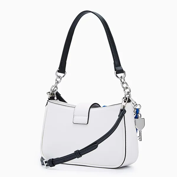 Túi Đeo Vai Nữ Lyn Re-Edit Explore Athella S Shoulder Bag L26CBWA120 White Màu Trắng
