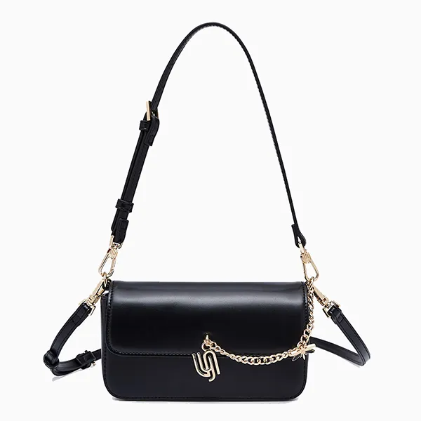 Túi Đeo Vai Nữ Lyn Voda Infinite S Shoulder Bag - Black L26CBWB026 Màu Đen