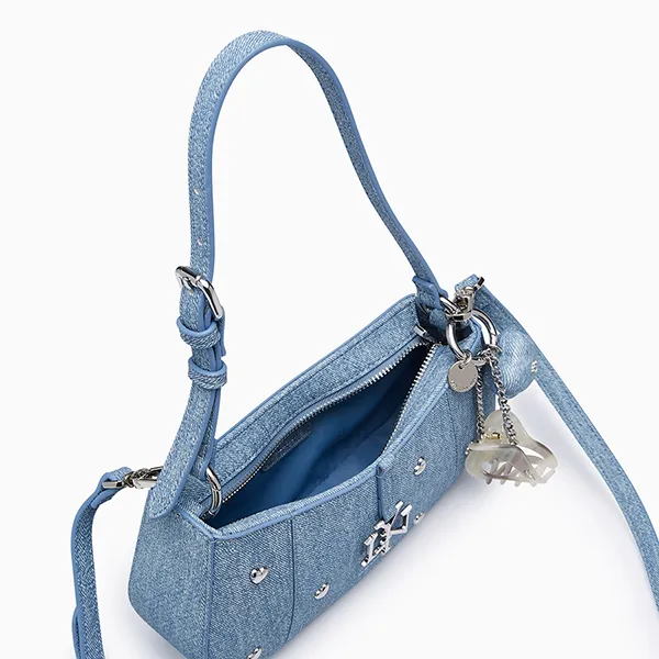Túi Đeo Vai Nữ Lyn Wendy B.With Love Shoulder Bag - Blue Variation 2 L26CBWA185 Màu Xanh Blue