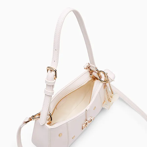 Túi Đeo Vai Nữ Lyn Wendy B.With Love Shoulder Bag - Ivory L26CBWA185 Màu Trắng Kem