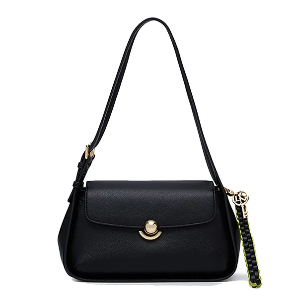 Túi Đeo Vai Nữ Lyn Malindi M Shoulder Bag - Black L26CBWB024 Màu Đen