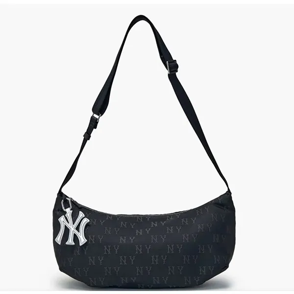 Túi Đeo Vai Nữ MLB Classic Monogram Sportive Crossbody New York Yankees 3ACRMA16N-50BKS Màu Đen