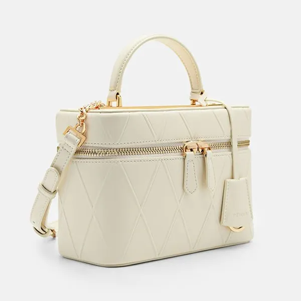 Túi Đeo Vai Nữ Pedro Ari Boxy Shoulder Bag PW2-76390057-8 Chalk Màu Trắng Kem