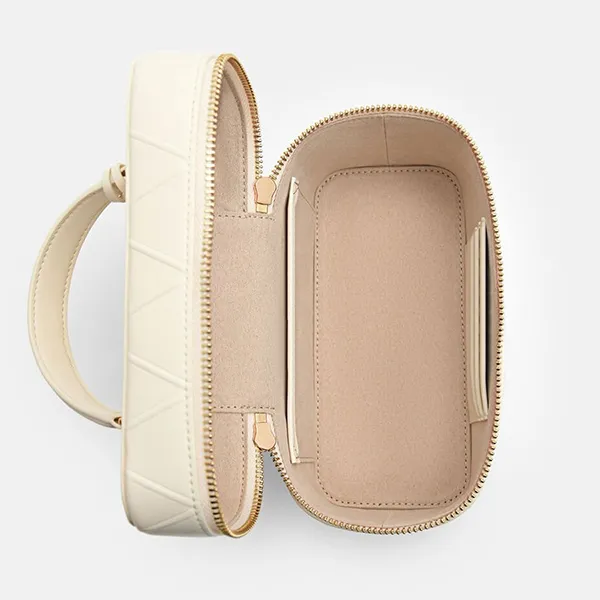 Túi Đeo Vai Nữ Pedro Ari Boxy Shoulder Bag PW2-76390057-8 Chalk Màu Trắng Kem