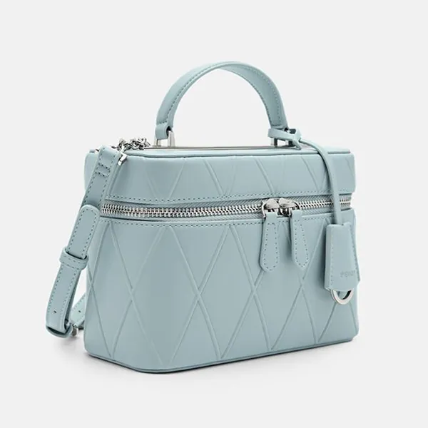 Túi Đeo Vai Nữ Pedro Ari Boxy Shoulder Bag PW2-76390057-8 Light Blue Màu Xanh Nhạt